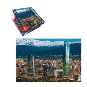 Puzzle 1.000 Piezas Ciudades De Chile Surtido