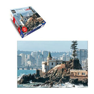 Puzzle 1.000 Piezas Ciudades De Chile Surtido