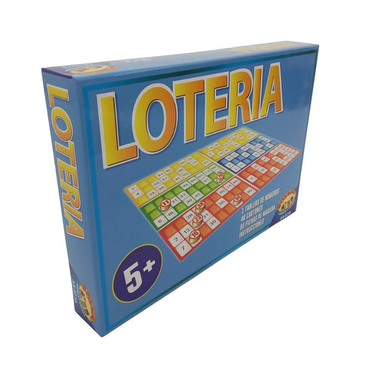 Loteria 48 Cartones Fichas De Madera