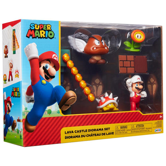 Set Castillo De Lava Super Mario