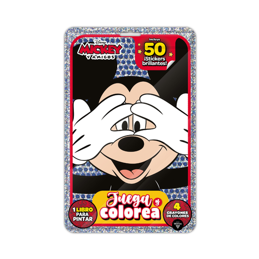 Juega Y Colorea Mickey Y Sus Amigos