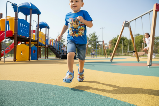 Sandalia Zueco Niño Paw Patrol Azul