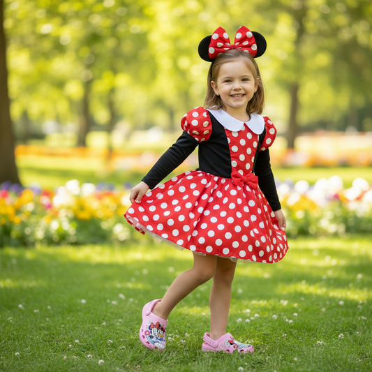 Sandalia Zueco Niña Minnie Rosa