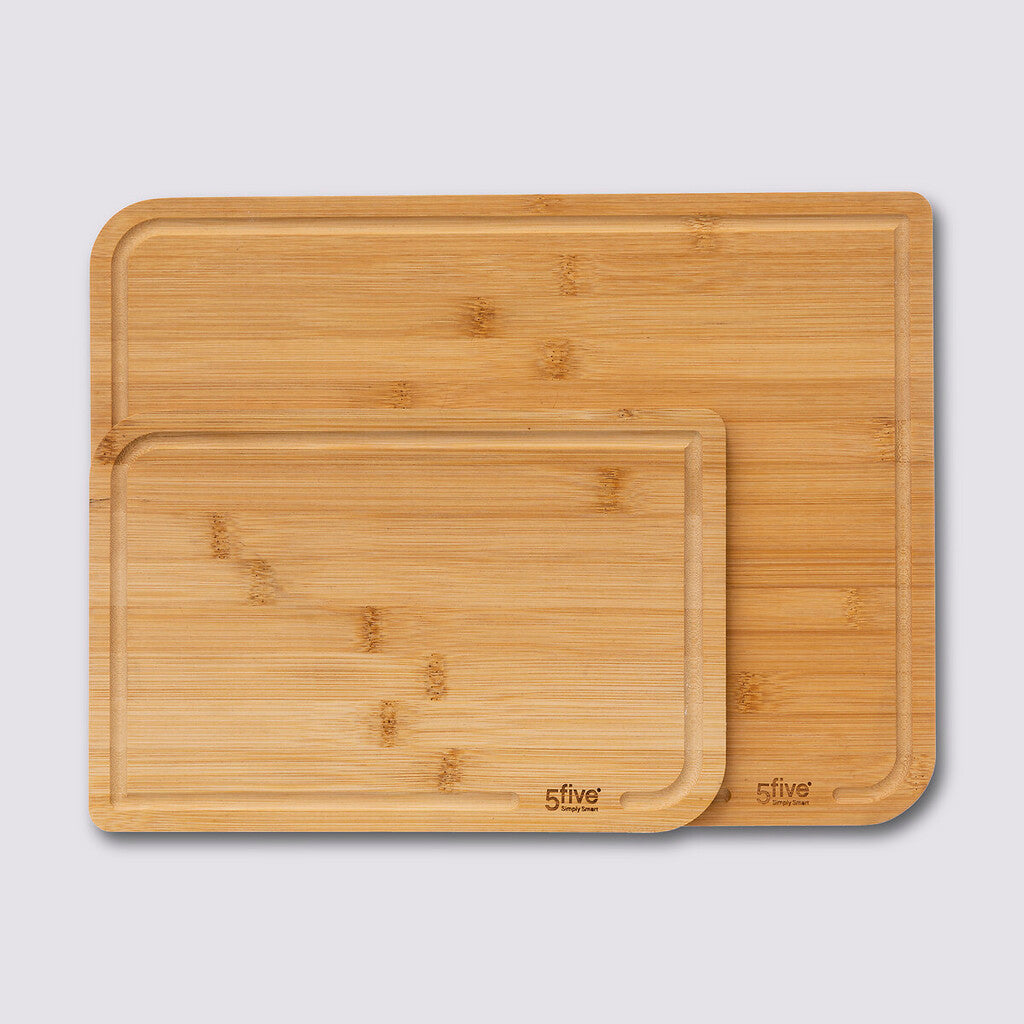 Set 2 Tablas Para Cortar Bambú