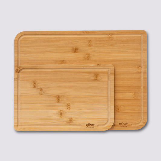 Set 2 Tablas Para Cortar Bambú