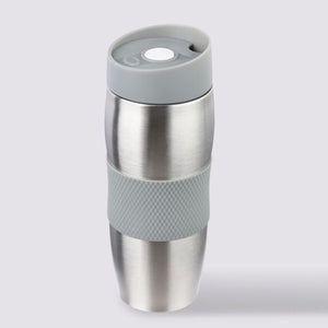 Mug Térmico Acero Inoxidable Gris 350 Ml