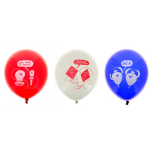 Globos 30 Cm Dieciochero Ingesman 9 Pcs