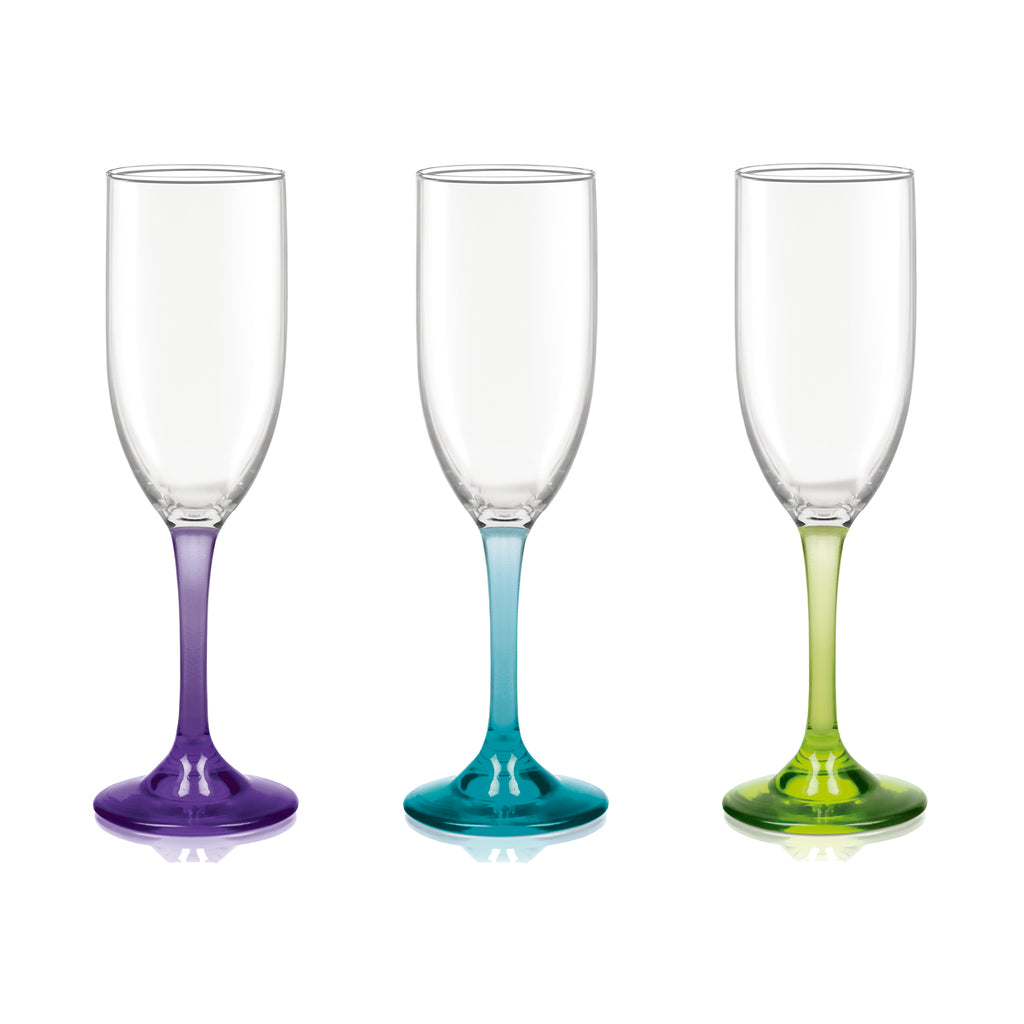 Set De 6 Copas De Champagne 176Cc Versalles Cristar