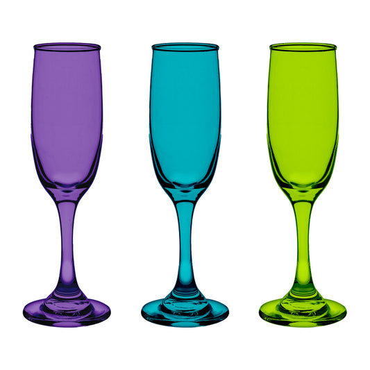 Set 6 Copas Rioja Champaña Full Color 183Cc Cristar