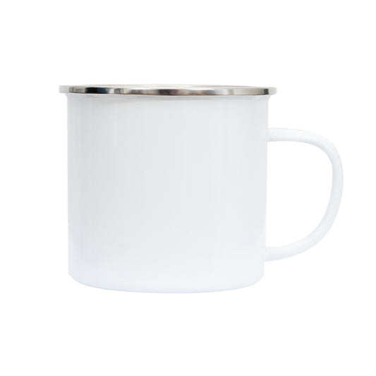 Mug Metal Blanco Rally Copec