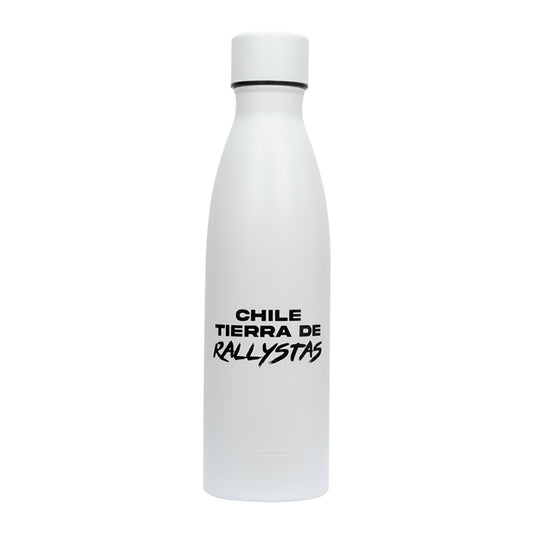 Botella Térmica 500ml Acero Inox / Color Blanco Rally