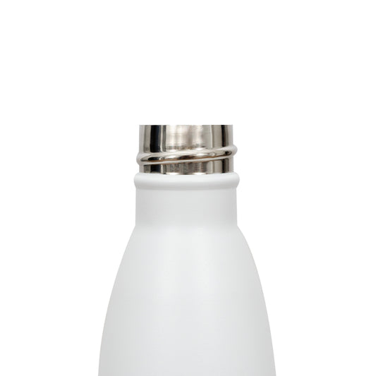 Botella Térmica 500ml Acero Inox / Color Blanco Rally