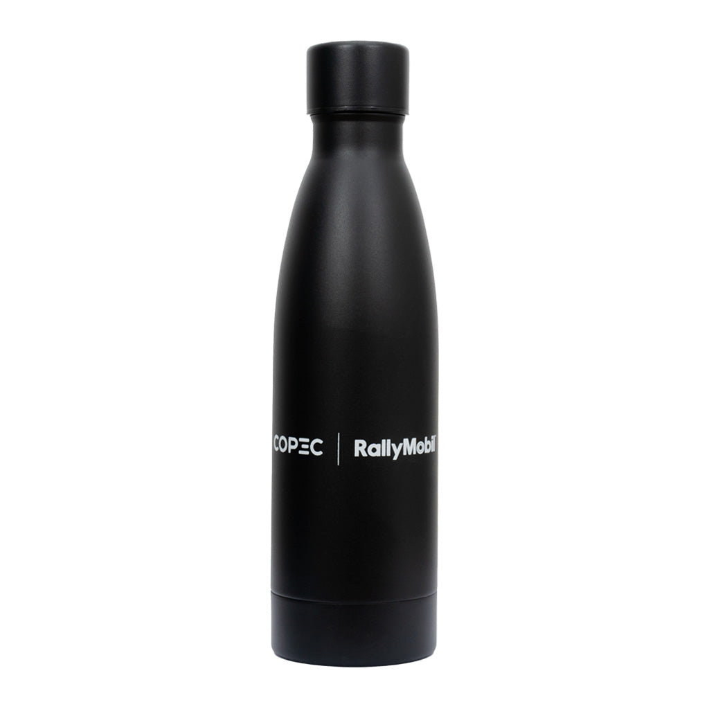 Botella Térmica 500ml Acero Inox / Color Negro Rally