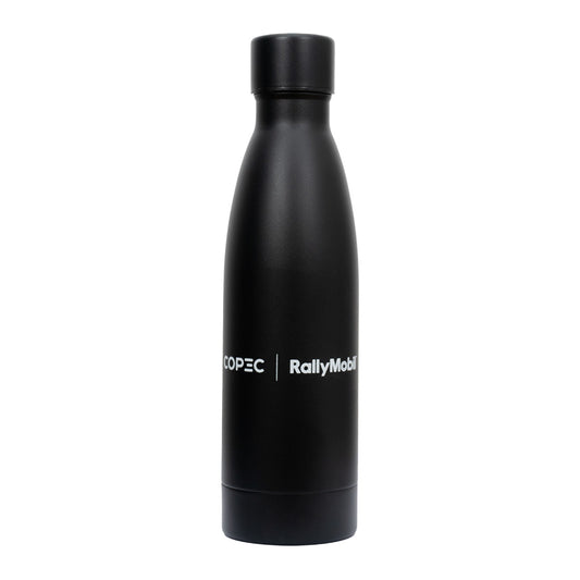Botella Térmica 500ml Acero Inox / Color Negro Rally