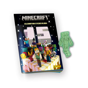 Pack 1 Álbum + 5 Sobres Minecraft 2024