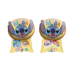 Combo Sandalia Zueco Niño Paw Patrol Azul y Alitas Flotadoras Niños 3D Stitch