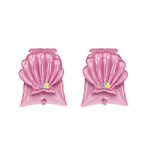 Combo Sandalia Zueco Niña Minnie Rojo y Alitas Flotadoras Niños 3D Ariel