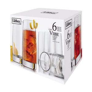 Set 6 Vasos Vibe Alto 518 Ml