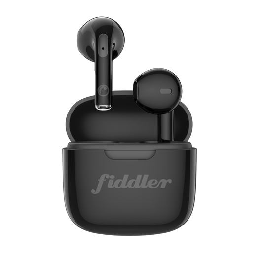 Audífonos Bluetooth Tws Fiddler Colors Negro