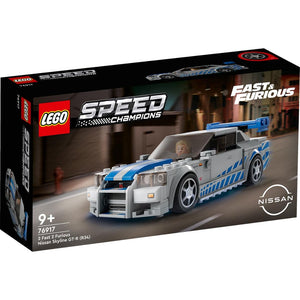 Lego Speed Nissan Skyline Gt-R (R34) De Más Rápido, Más Furioso