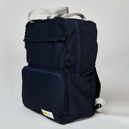 Mochila Plegable Azul Oscura