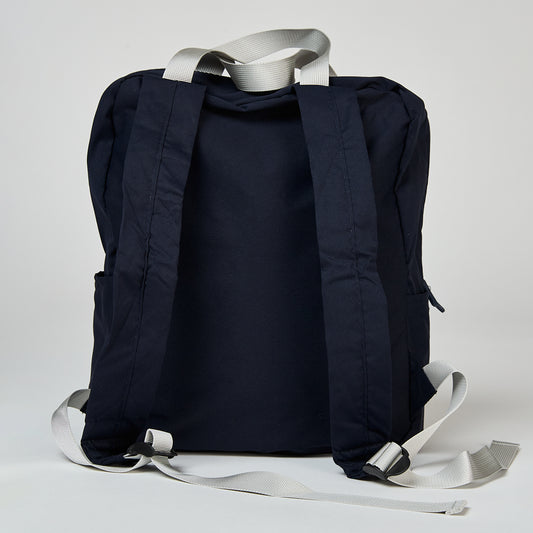 Mochila Plegable Azul Oscura