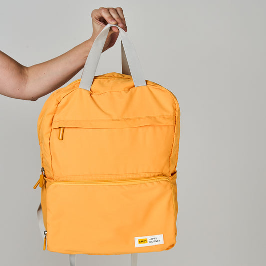 Mochila Plegable Mostaza