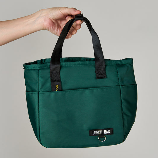 Lonchera con correas Verde Oscuro