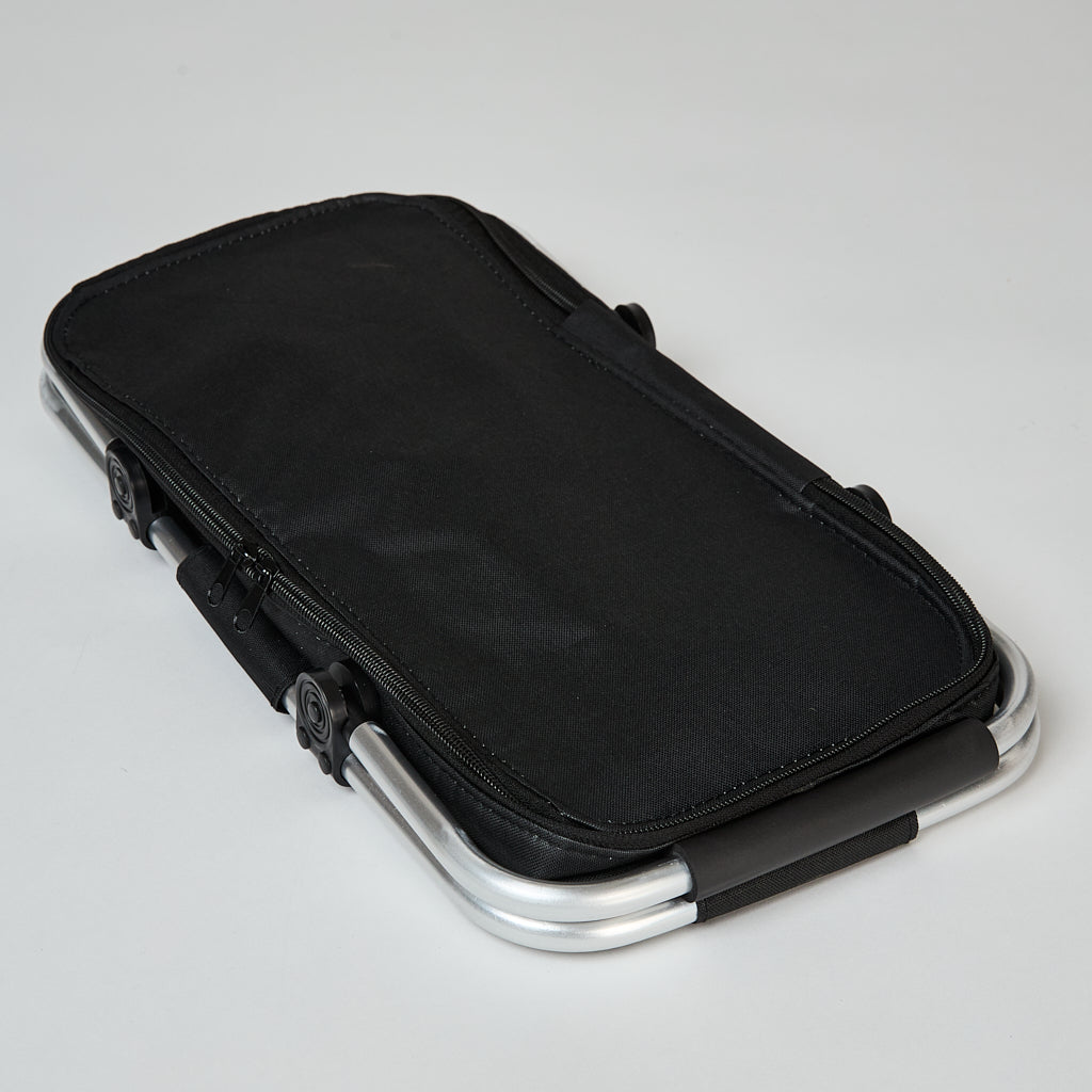 Cooler Plegable Manillas 18Lt Gris Oscuro