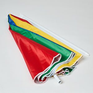 Quitasol UV 2x2m con Bolso Multicolor
