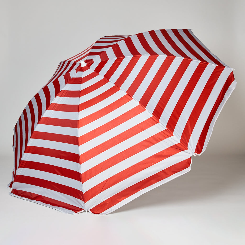 Quitasol UV 2x2m con Bolso Rojo
