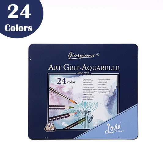 Set 24 Lápices Acuarelables Giorgione
