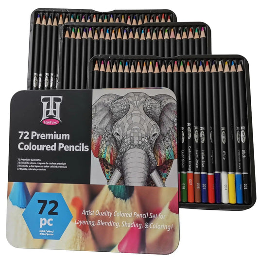 Set 72 Lápices Color Premium HT