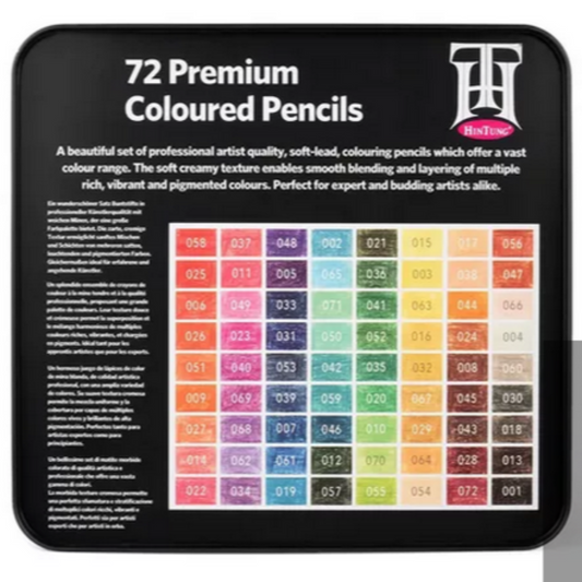 Set 72 Lápices Color Premium HT