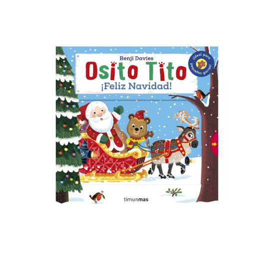 Combo Osito Tito Feliz Navidad Osito Tito Un Día En La Nieve y Osito Tito La Casa Encantada