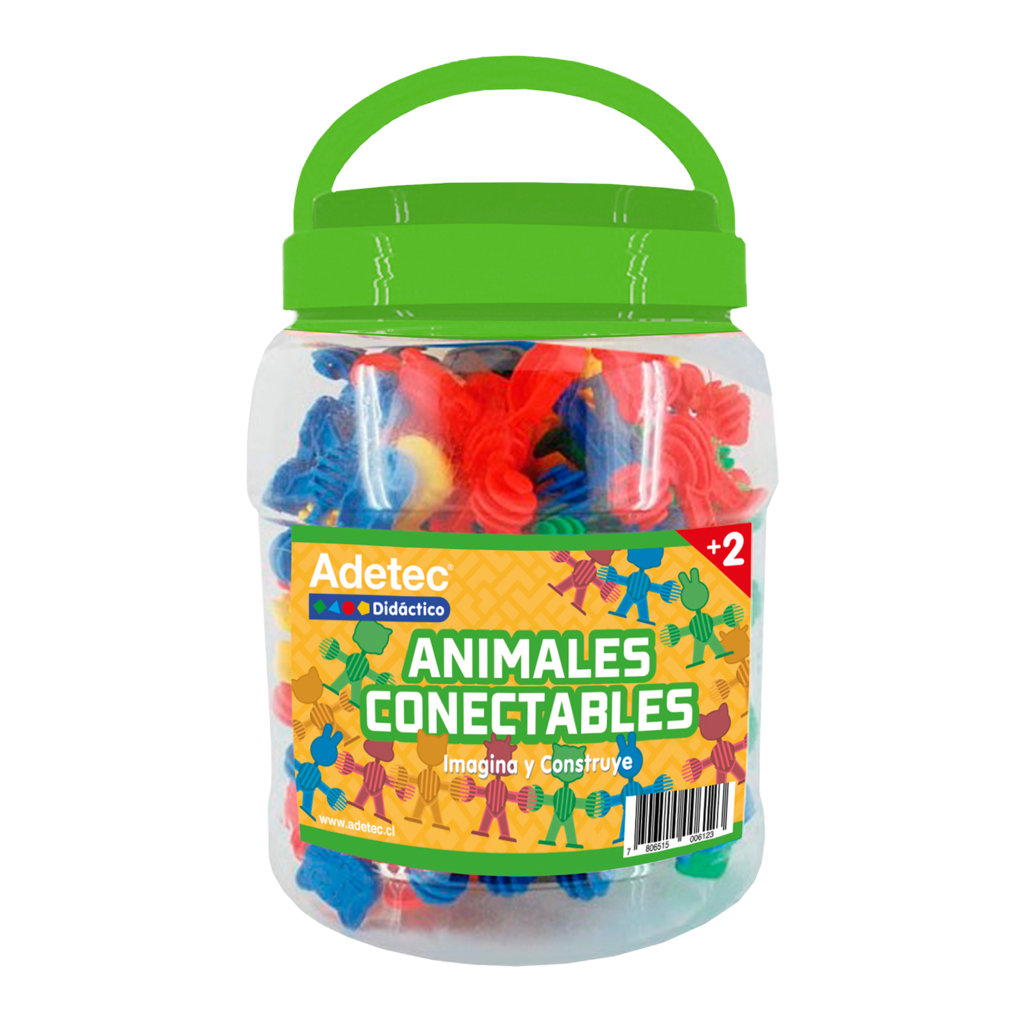 Animales Conectables Adetec 40 Piezas