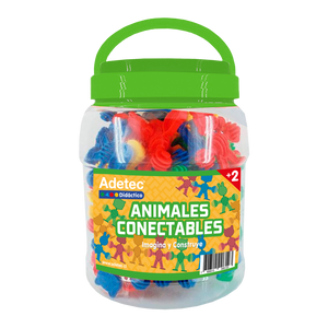 Animales Conectables Adetec 40 Piezas