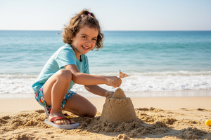 Hawaiana Sandalia  Niña Happy Minnie Rojo