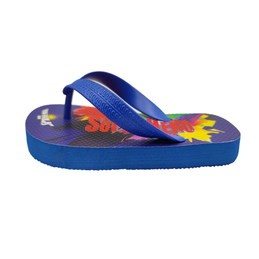 Hawaiana Niño City Spiderman Azul