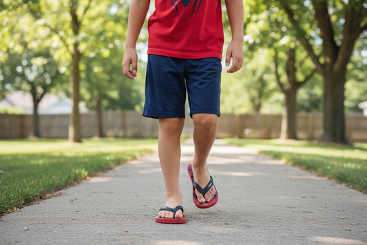 Hawaiana Sandalia  Niño Super Hero Spiderman Rojo