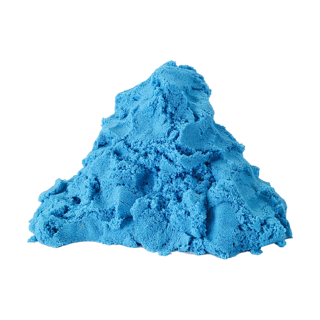 Arena Mágica Color Azul - 450 Grs 6/Moldes