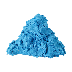 Arena Mágica Color Azul - 450 Grs 6/Moldes