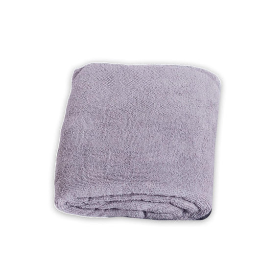 Toalla Microfibra Terry 60x120Cm Gris