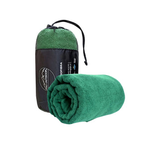 Toalla Microfibra Terry 60x120Cm Verde