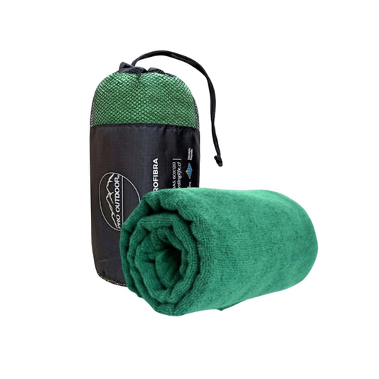 Toalla Microfibra Terry 60x120Cm Verde