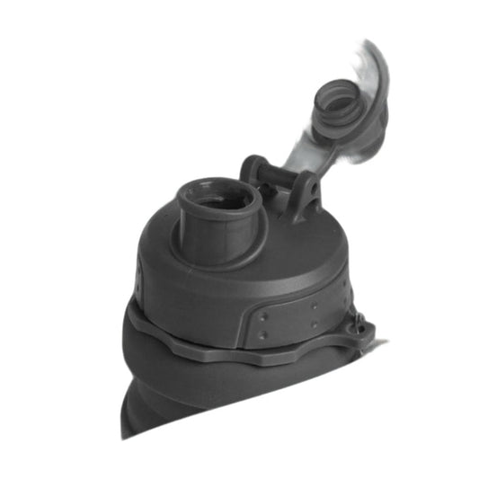 Botella Plegable Negra 500ML