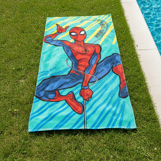 Toalla Playa 70X140 Spiderman Invertido