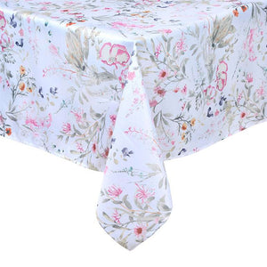 Mantel Acuarela Rectangular 150X210 Cms Diseño Flower