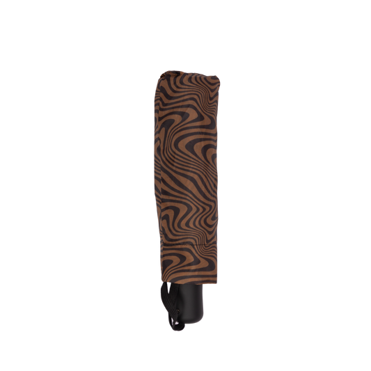 Paraguas Retráctil Café Cebra - Promo 2025