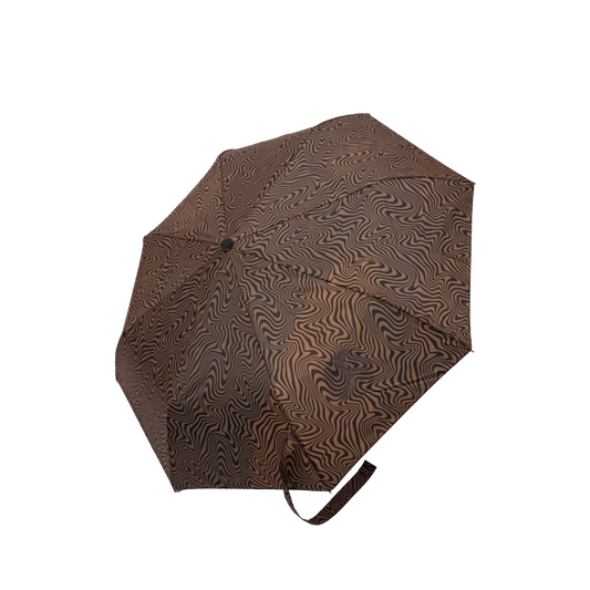 Paraguas Retráctil Café Cebra - Promo 2025